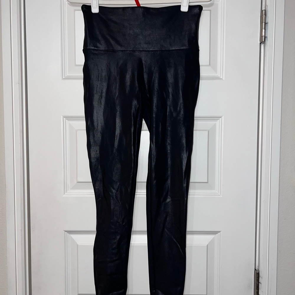 SPANX Faux Leather Leggings
